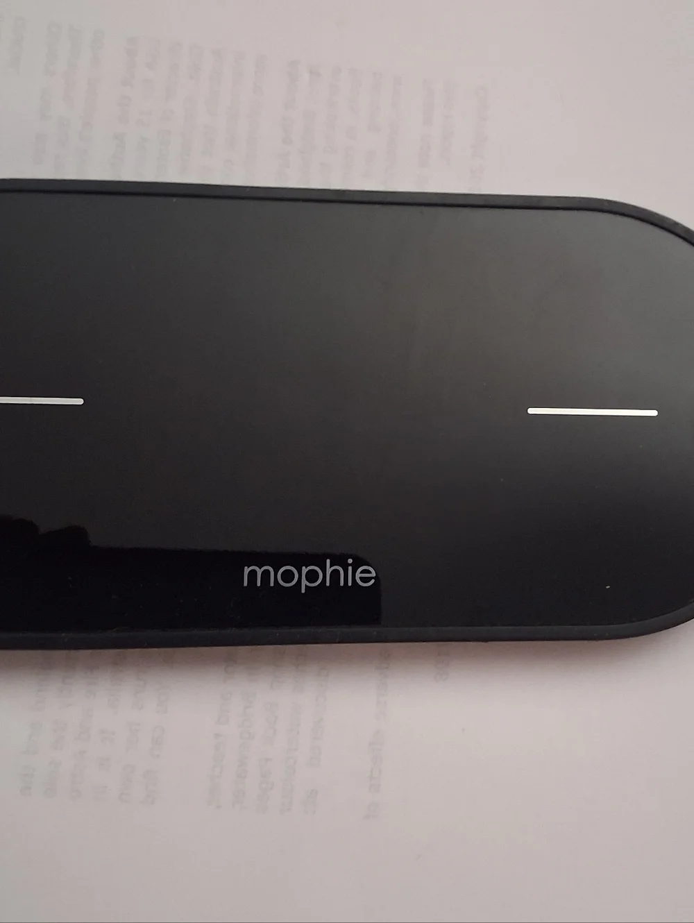 mophie Dual Wireless Charging Pad - Black